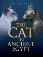 Cover of 'The Cat in Ancient Egypt' by Jaromir Malek 