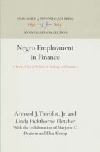 Negro Employment in Finance
