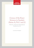 Census of the Exact Sciences in Sanskrit (Series A, Vol. 1 and 2)