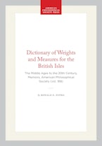 Dictionary of Weights and Measures for the British Isles