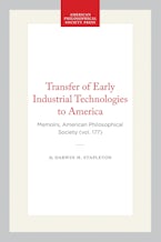 Transfer of Early Industrial Technologies to America