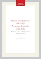 French Perceptions of the Early American Republic, 1783-1793