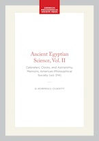 Ancient Egyptian Science, Vol. II