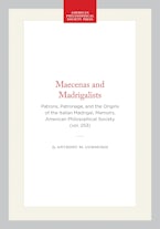 Maecenas and Madrigalists