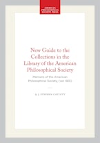 New Guide to the Collections in the Library of the American Philosophical Society