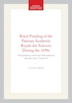 Royal Funding of the Parisian Academie Royale des Sciences During the 1690s