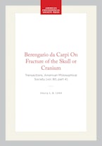 Berengario da Carpi On Fracture of the Skull or Cranium