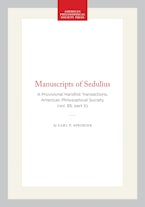 Manuscripts of Sedulius