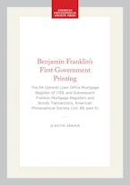 Benjamin Franklin’s First Government Printing