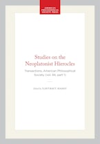 Studies on the Neoplatonist Hierocles