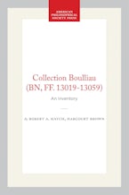 Collection Boulliau (BN, FF. 13019-13059)