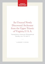 An Unusual Newly Discovered Archosaur from the Upper Triassic of Virginia, U. S. A.
