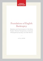 Foundations of English Bankruptcy