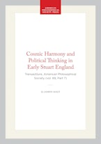 Cosmic Harmony and Political Thinking in Early Stuart England