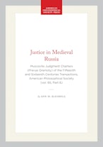 Justice in Medieval Russia