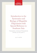 Introduction to the Systematics and Biology of Megadrile Oligochaetes with Special Reference to Southeast Asia