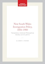 New South Wales Immigration Policy, 1856-1900