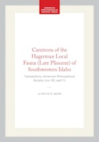 Carnivora of the Hagerman Local Fauna (Late Pliocene) of Southwestern Idaho