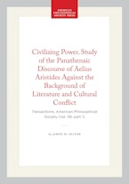 Civilizing Power. Study of the Panathenaic Discourse of Aelius Aristides Against the Background of Literature and Cultural Conflict