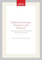 Daniel Carl Solander, Naturalist on the “Endeaver”