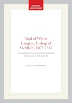 Trial of Walter Langton, Bishop of Lichfield, 1307-1312