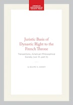 Juristic Basis of Dynastic Right to the French Throne