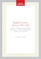 English Customs Service, 1307-1343