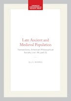 Late Ancient and Medieval Population