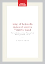 Songs of the Nootka Indians of Western Vancouver Island