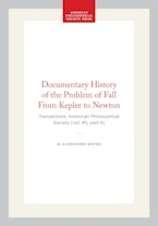 Documentary History of the Problem of Fall From Kepler to Newton