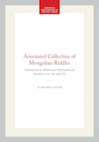 Annotated Collection of Mongolian Riddles