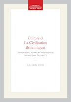 Culture et La Civilisation Britanniques