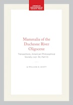 Mammalia of the Duchesne River Oligocene