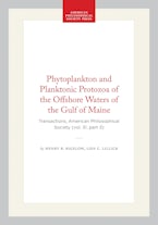 Phytoplankton and Planktonic Protozoa of the Offshore Waters of the Gulf of Maine