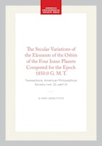 The Secular Variations of the Elements of the Orbits of the Four Inner Planets Computed for the Epoch 1850.0 G. M. T.