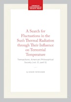 A Search for Fluctuations in the Sun’s Thermal Radiation through Their Influence on Terrestrial Temperature