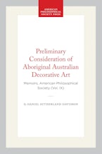 Preliminary Consideration of Aboriginal Australian Decorative Art