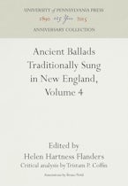 Ancient Ballads Traditionally Sung in New England, Volume 4