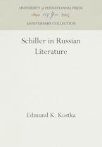 Schiller in Russian Literature