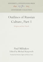 Outlines of Russian Culture, Part 1