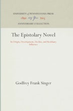 The Epistolary Novel