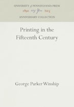 Printing in the Fifteenth Century Printing in the Fifteenth Century