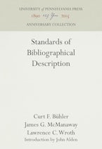 Standards of Bibliographical Description