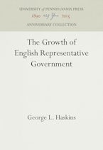The Growth of English Representative Government