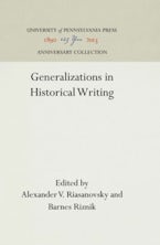 Generalizations in Historical Writing