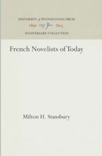 French Novelists of Today