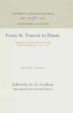 Cover of 'From St. Francis to Dante' by G. G. Coulton 