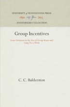 Group Incentives