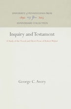 Inquiry and Testament