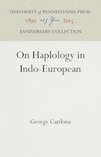 On Haplology in Indo-European